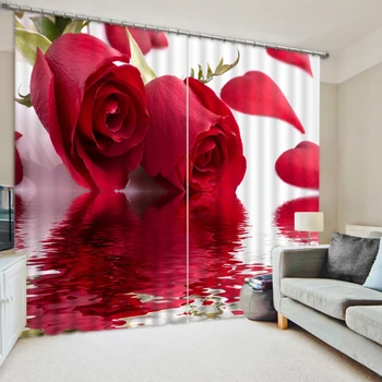 Rose Flowers Printed Modern Luxury 3D Blackout Curtains For Bedding room Living room Office Wall Home Tapestry Decorative Drape
Rose Flowers Printed Modern Luxury 3D Blackout Curtains For Bedding room Living room Office Wall Home Tapestry Decorative Drape