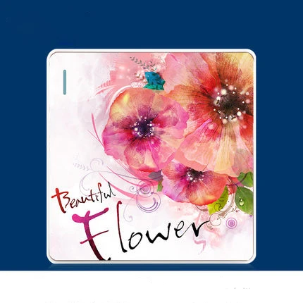 86 Switch Socket Panel Household Personality Art Creative Switch Safflower Series PC 220V 10A
86 Switch Socket Panel Household Personality Art Creative Switch Safflower Series PC 220V 10A