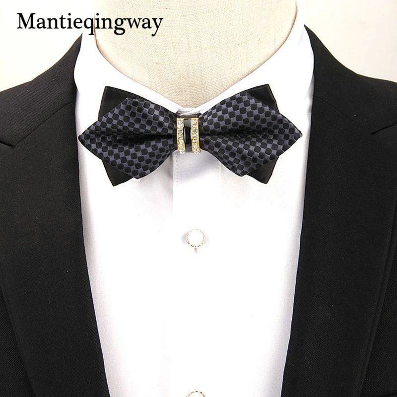 High-grade Men's Rhinestone Bowtie Polyester Jacquard Sharp corner Bow Ties Bridegroom Wedding Suits Neckwear 28 Styles
High-grade Men's Rhinestone Bowtie Polyester Jacquard Sharp corner Bow Ties Bridegroom Wedding Suits Neckwear 28 Styles