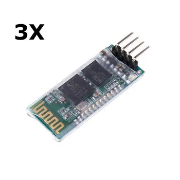 3Pcs HC-06 Wireless Bluetooth Transceiver Module Slave Serial Communication For DIY
3Pcs HC-06 Wireless Bluetooth Transceiver Module Slave Serial Communication For DIY