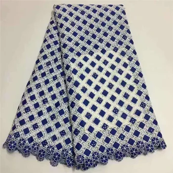 Rhinestones Royal Blue Water Soluble Lace Rhombus Patter Design African Guipure Lace Latest Embroidered Cord Lace Fabric X1273-3
Rhinestones Royal Blue Water Soluble Lace Rhombus Patter Design African Guipure Lace Latest Embroidered Cord Lace Fabric X1273-3