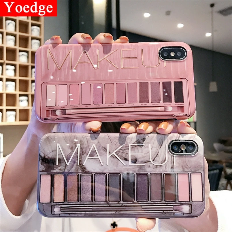 3D Makeup Eye Shadow Box Phone Case For iPhone 7 Plus XS XR X 10 8 7 6 6S Plus Soft Protection Back Cover For iPhone XS MAX Case
3D Makeup Eye Shadow Box Phone Case For iPhone 7 Plus XS XR X 10 8 7 6 6S Plus Soft Protection Back Cover For iPhone XS MAX Case
