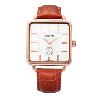 REBIRTH Female Square Dial Rose Gold Bangle Bracelet Watches Women Analog Quart Ladies Watch Fashion Dress Wristwatch Girls 
REBIRTH Female Square Dial Rose Gold Bangle Bracelet Watches Women Analog Quart Ladies Watch Fashion Dress Wristwatch Girls