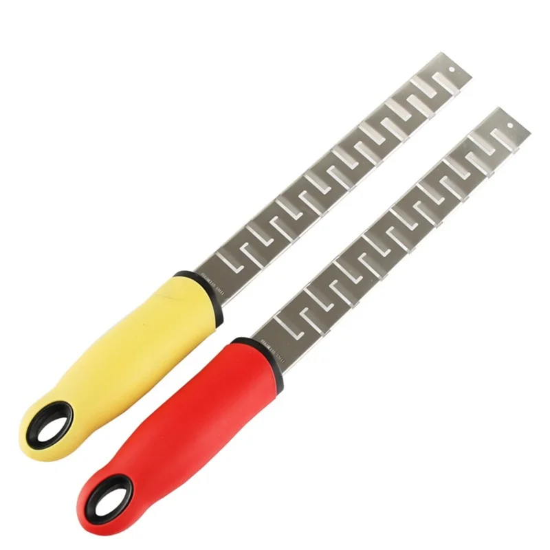 Non-slip Handle Stainless Steel Lemon Zester,Cheese and Spice Grater Bonus Brush Nutmeg Spices-Sharp Peelers Zesters
Non-slip Handle Stainless Steel Lemon Zester,Cheese and Spice Grater Bonus Brush Nutmeg Spices-Sharp Peelers Zesters