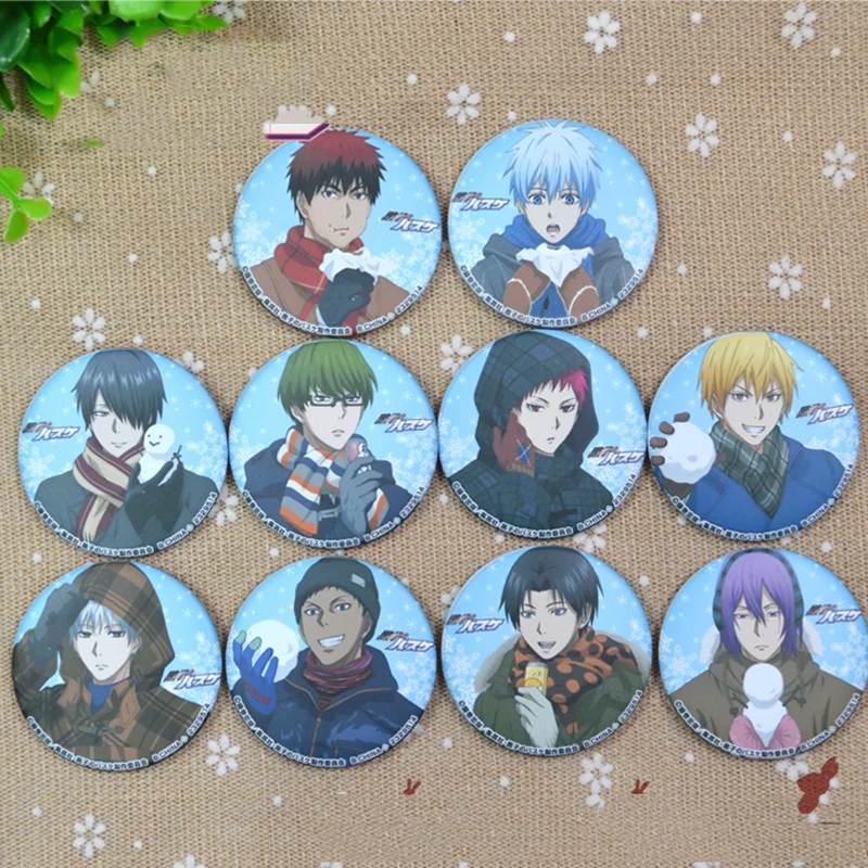 58MM Anime Badge kuroko no basket Akashi SeijuroRyota Seijuro Taiga Kagami BADGE Pins BROOCH Christmas XMAS Badge Nice Gift
58MM Anime Badge kuroko no basket Akashi SeijuroRyota Seijuro Taiga Kagami BADGE Pins BROOCH Christmas XMAS Badge Nice Gift