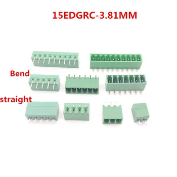 20pcs 2-10Pin PCB 15EDGRC-3.81mm Pitch Universal Plug-in Screw Green Terminal Block Connector pin header
20pcs 2-10Pin PCB 15EDGRC-3.81mm Pitch Universal Plug-in Screw Green Terminal Block Connector pin header