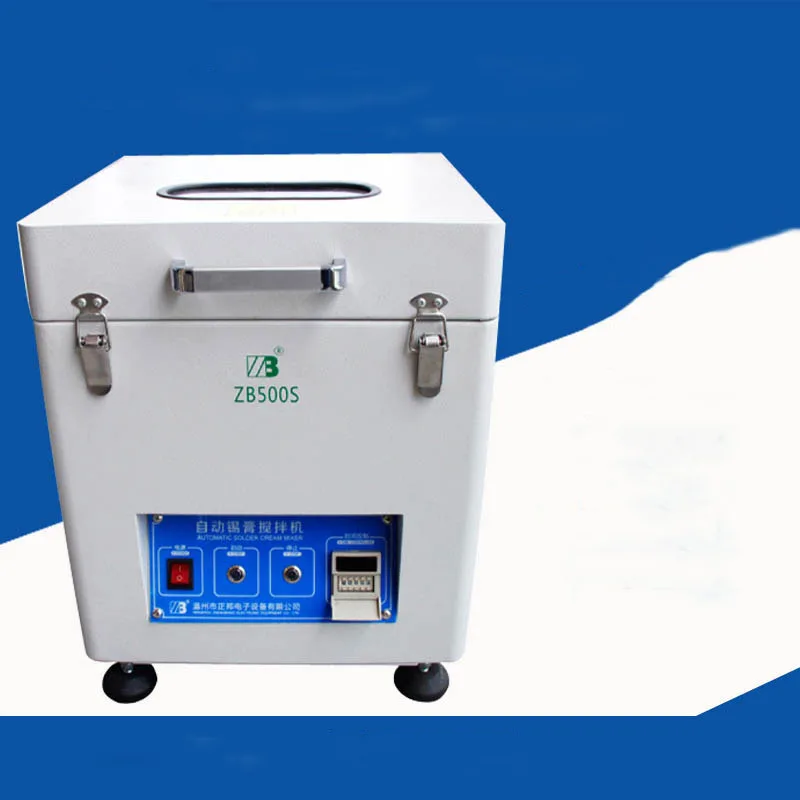

1pc 220V ZB500S Automatic soldering solder paste mixer , SMT equipment ,tin cream mixer 500g-1000g for PCB assembly