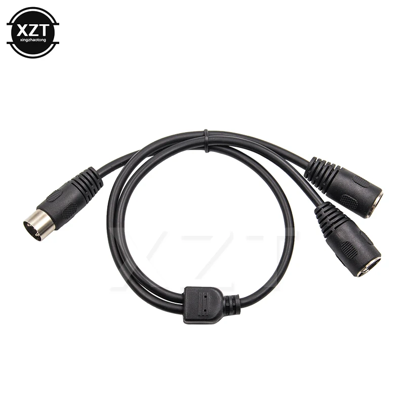 1pc 50cm Adapter Cable 5 PIN MIDI DIN 1 Male Plug to 2x Female Socket Y Splitter Adapter Cable
1pc 50cm Adapter Cable 5 PIN MIDI DIN 1 Male Plug to 2x Female Socket Y Splitter Adapter Cable