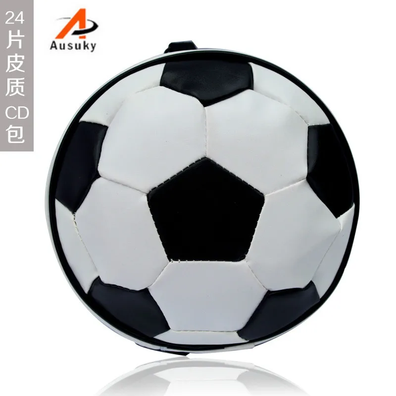A Ausuky Football pattern Portable 24 Disc Capacity DVD CD holder Case for Car Media Storage CD Bag -20
A Ausuky Football pattern Portable 24 Disc Capacity DVD CD holder Case for Car Media Storage CD Bag -20