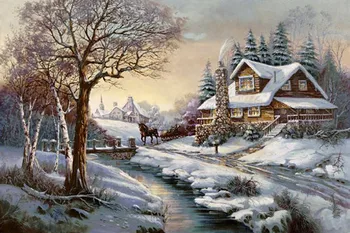 Diamond mosaic full diamond embroidery beads Cottage snow tree horse diamonds painting cross stitch Square diamond sets handwork
Diamond mosaic full diamond embroidery beads Cottage snow tree horse diamonds painting cross stitch Square diamond sets handwork
