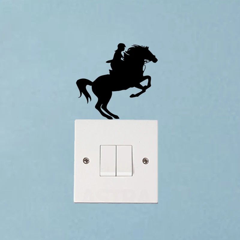 Sport Horse Jumps Fashion Wall Decal Decor Livingroom Light Switch Sticker 6SS0044
Sport Horse Jumps Fashion Wall Decal Decor Livingroom Light Switch Sticker 6SS0044
