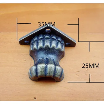 Zinc Alloy Animal Footing,Decoration Legs,Vintage Wooden Box Beast Feet,Cabinet Corner,Bronze Tone Color,35*25mm,12Pcs
Zinc Alloy Animal Footing,Decoration Legs,Vintage Wooden Box Beast Feet,Cabinet Corner,Bronze Tone Color,35*25mm,12Pcs