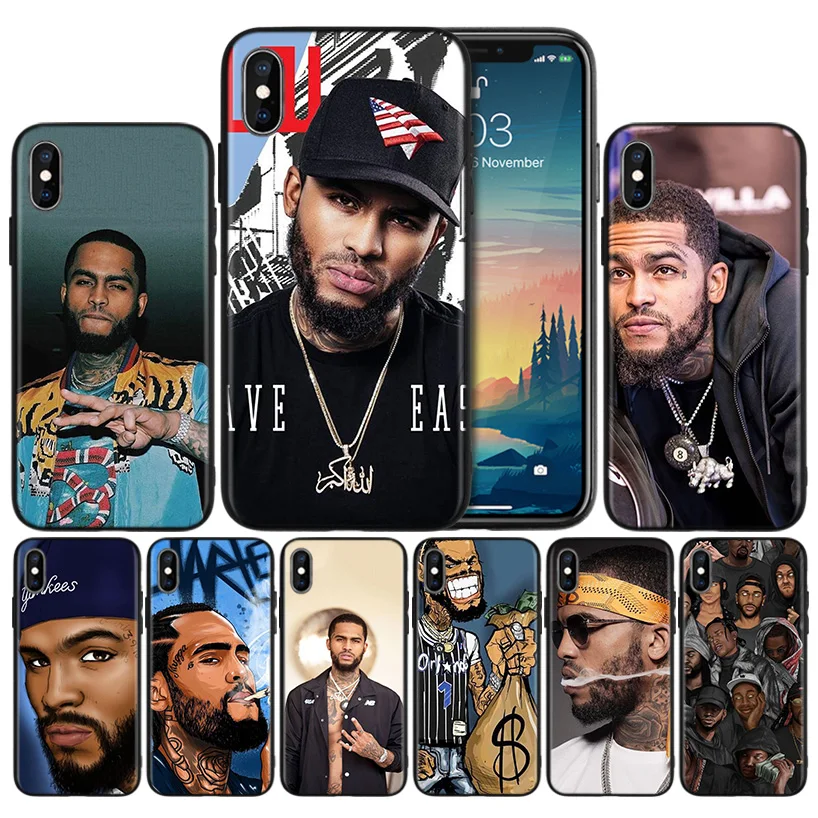 Dave East Soft Black Silicone Case Cover for iPhone 7 8 XS Max XR X 6 6S 5 5C 5S SE Plus
Dave East Soft Black Silicone Case Cover for iPhone 7 8 XS Max XR X 6 6S 5 5C 5S SE Plus