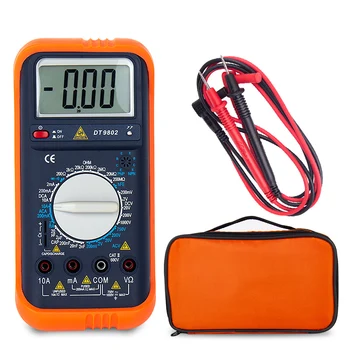 Multimeter Digital Professional Capacitor ERS Transistor Tester Voltmeter Voltage Indicator Electric Meter Set OF Probes PEn TiP
Multimeter Digital Professional Capacitor ERS Transistor Tester Voltmeter Voltage Indicator Electric Meter Set OF Probes PEn TiP