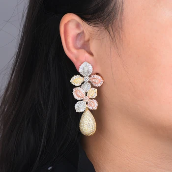 missvikki charms original Brand Water Drop Pendant Earrings for Women Bridal Wedding Handmade Noble Party Show Earring Jewelry
missvikki charms original Brand Water Drop Pendant Earrings for Women Bridal Wedding Handmade Noble Party Show Earring Jewelry