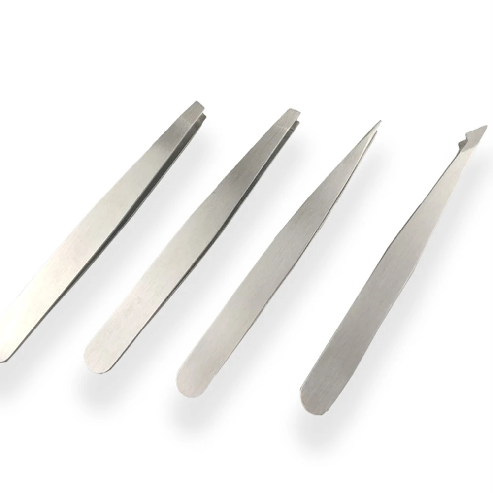 4 Pcs Stainless Steel Clip Practical Ingrown Hair Eyebrow Removal Tweezer Set Professional Sanding Thicken Splinter Makeup Tool
4 Pcs Stainless Steel Clip Practical Ingrown Hair Eyebrow Removal Tweezer Set Professional Sanding Thicken Splinter Makeup Tool