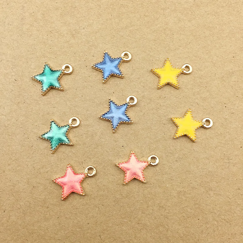 10pcs 12x14mm star charms enamel charm for jewelry making and crafting charm fashion pendant
10pcs 12x14mm star charms enamel charm for jewelry making and crafting charm fashion pendant