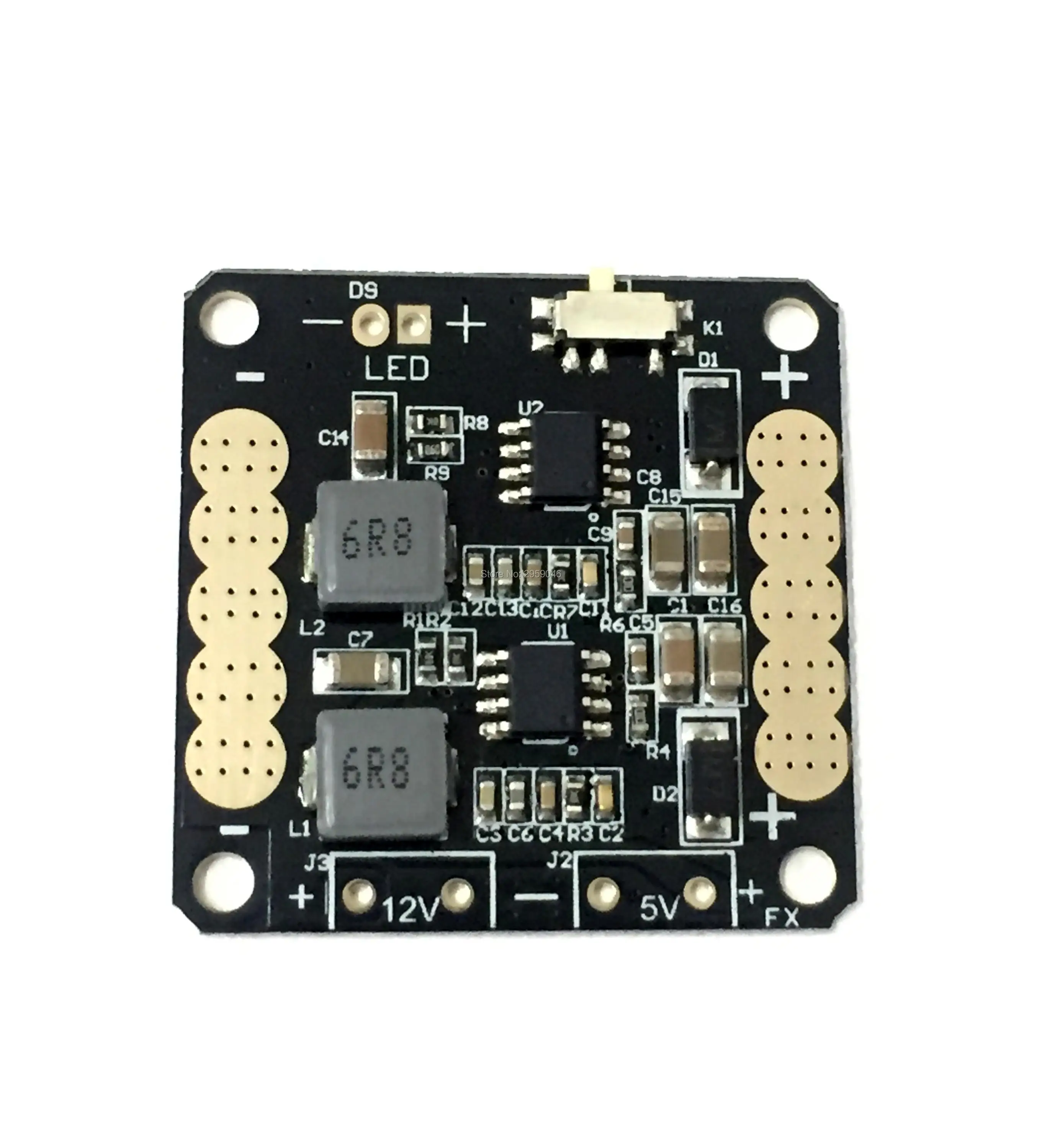 CC3D Flight Controller Power Distribution Board with 5V/12V BEC Output LED Switch For FPV Racing Mini Drone
CC3D Flight Controller Power Distribution Board with 5V/12V BEC Output LED Switch For FPV Racing Mini Drone