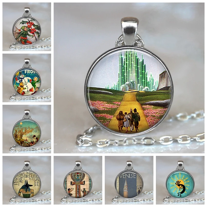 Yellow Brick Road Oz Art Pendant Wizard of Oz Necklace Oz Handmade Jewelry Birthday Gift Glass Cabochon Pendant Christmas Gift
Yellow Brick Road Oz Art Pendant Wizard of Oz Necklace Oz Handmade Jewelry Birthday Gift Glass Cabochon Pendant Christmas Gift