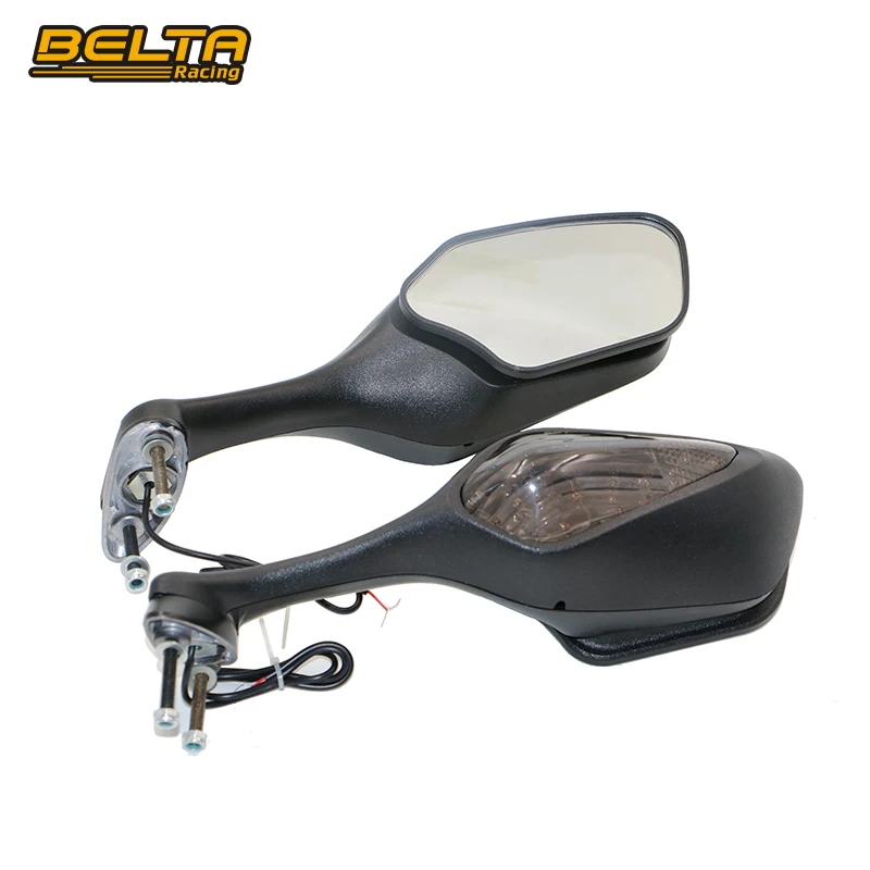 Motorcycle Rear View Mirror With Amber LED Turn Signals For Honda CBR1000RR 08-13
Motorcycle Rear View Mirror With Amber LED Turn Signals For Honda CBR1000RR 08-13