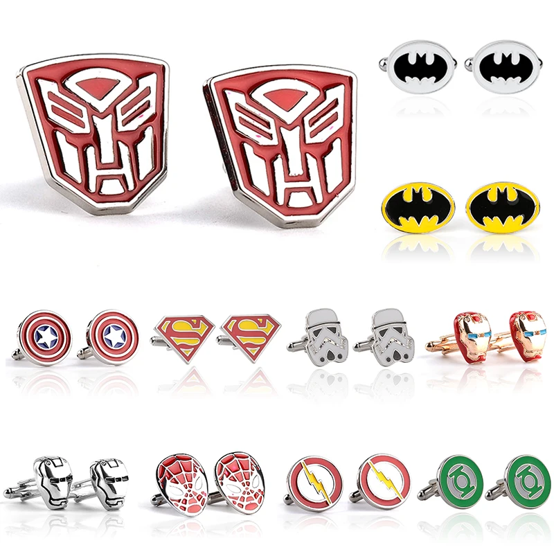 2018 Superhero Fans Cufflinks Different Batman Shaped Design For Mens Shirt Cuff Button Silver Plated Cufflinks Christmas Gifts
2018 Superhero Fans Cufflinks Different Batman Shaped Design For Mens Shirt Cuff Button Silver Plated Cufflinks Christmas Gifts