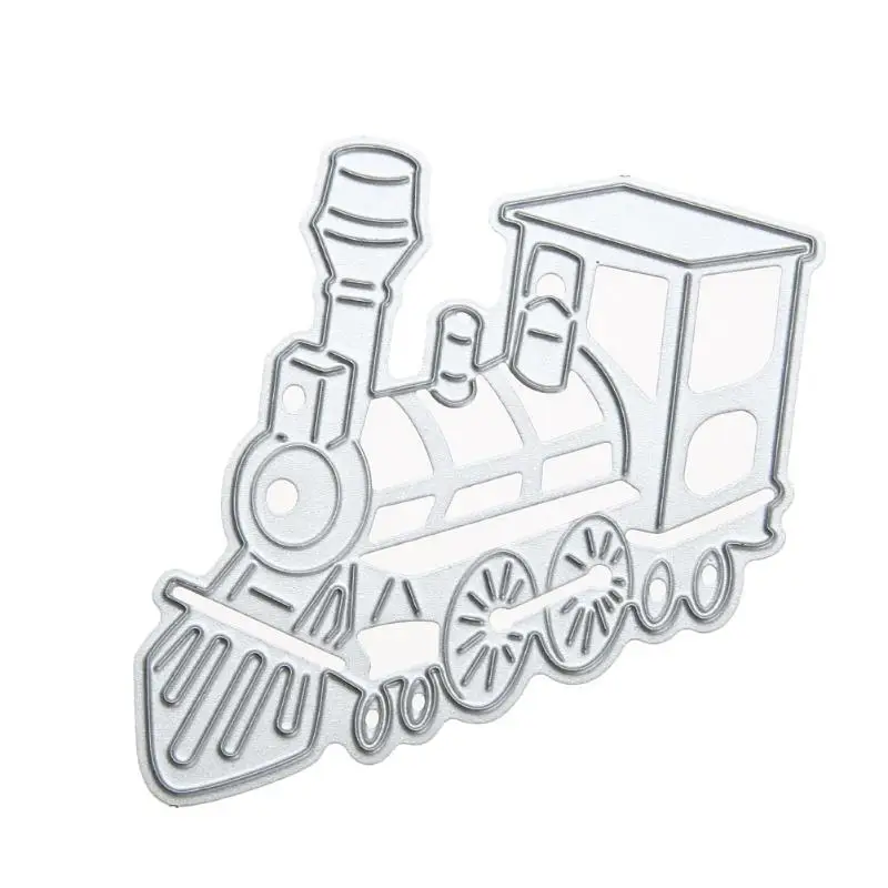 1pcs Cartoon Train Shape Cutting Dies Metal Craft Dies Cut Embossing Die Decorative Paper Art Cutting Silver Stencil For Walls
1pcs Cartoon Train Shape Cutting Dies Metal Craft Dies Cut Embossing Die Decorative Paper Art Cutting Silver Stencil For Walls