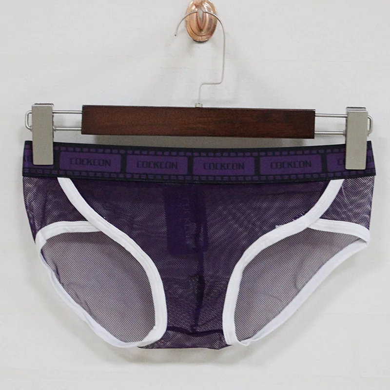 Sexy Men's Brief Male transparent low-waist briefs panties mesh gauze breathable sexy underwear shorts
Sexy Men's Brief Male transparent low-waist briefs panties mesh gauze breathable sexy underwear shorts