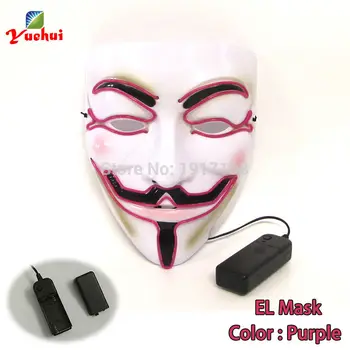 1PC DC-3V 10 Sytle Flashing Halloween Vendetta Mask LED Mask Gift Lighting Festival Party Mask For Wedding DJ dance Carnival
1PC DC-3V 10 Sytle Flashing Halloween Vendetta Mask LED Mask Gift Lighting Festival Party Mask For Wedding DJ dance Carnival