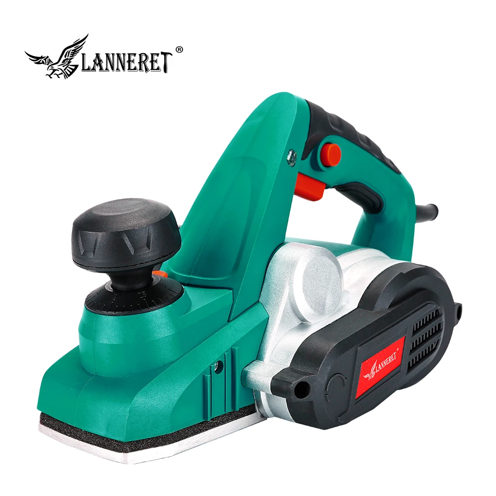 LANNERET 900W Electric Wood Planer Variable Cut Depth Dust Bag Wooden Handheld Planer Power Tool
LANNERET 900W Electric Wood Planer Variable Cut Depth Dust Bag Wooden Handheld Planer Power Tool