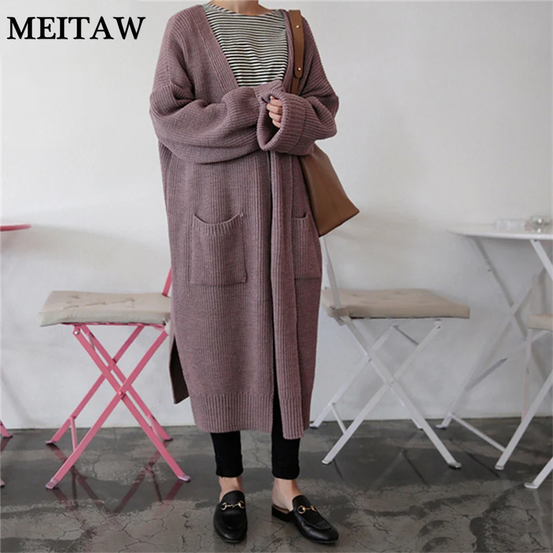 Autumn Winter Long Cardigan Sweater 2019 Casual Long Sleeve Pockets Knitting Cardigan Tops Lady Loose Knitted Jacket Coats
Autumn Winter Long Cardigan Sweater 2019 Casual Long Sleeve Pockets Knitting Cardigan Tops Lady Loose Knitted Jacket Coats