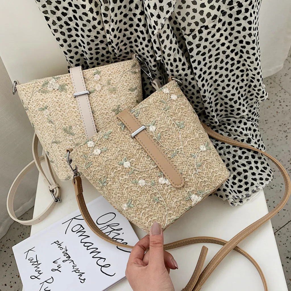 New Women Beach Fashion Casual Lace Embroid Straw Bucket Bag Burlap Square Bag Messenger Bag Bolsa Feminina De Ombro Vintage 50
New Women Beach Fashion Casual Lace Embroid Straw Bucket Bag Burlap Square Bag Messenger Bag Bolsa Feminina De Ombro Vintage 50