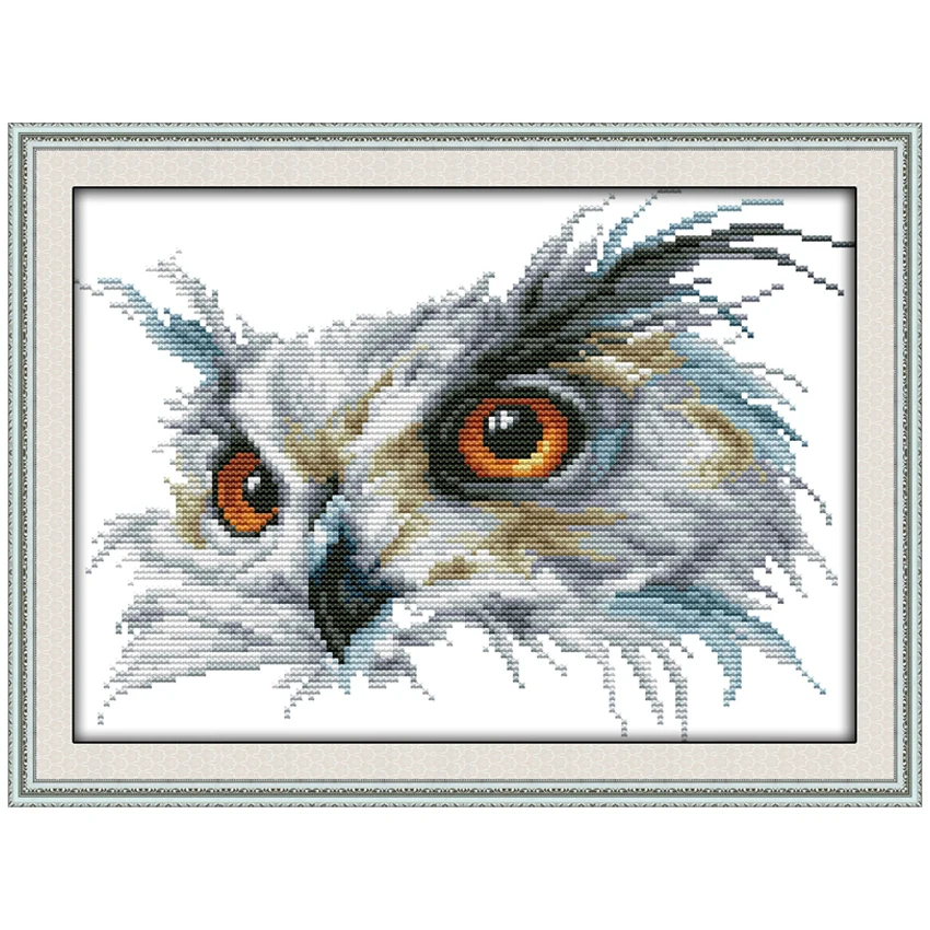 Owl Patterns Counted Cross Stitch 11CT printed 14CT Cross Stitch Sets Wholesale animals Cross-stitch Kits Embroidery Needlework
Owl Patterns Counted Cross Stitch 11CT printed 14CT Cross Stitch Sets Wholesale animals Cross-stitch Kits Embroidery Needlework