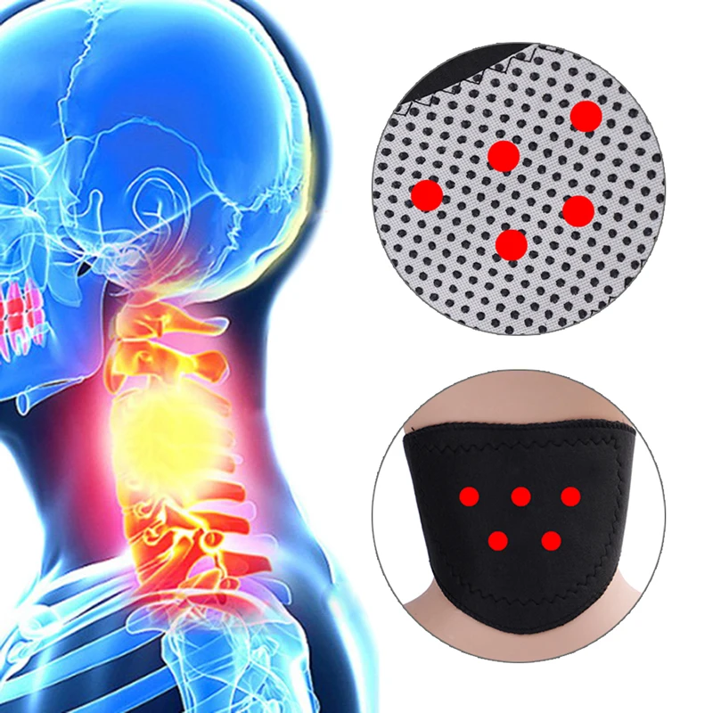 Tourmaline Magnetic Therapy Self Heating Neck Massager Vertebra Protection Spontaneous Heating Belt Neck Massager Body Massager
Tourmaline Magnetic Therapy Self Heating Neck Massager Vertebra Protection Spontaneous Heating Belt Neck Massager Body Massager