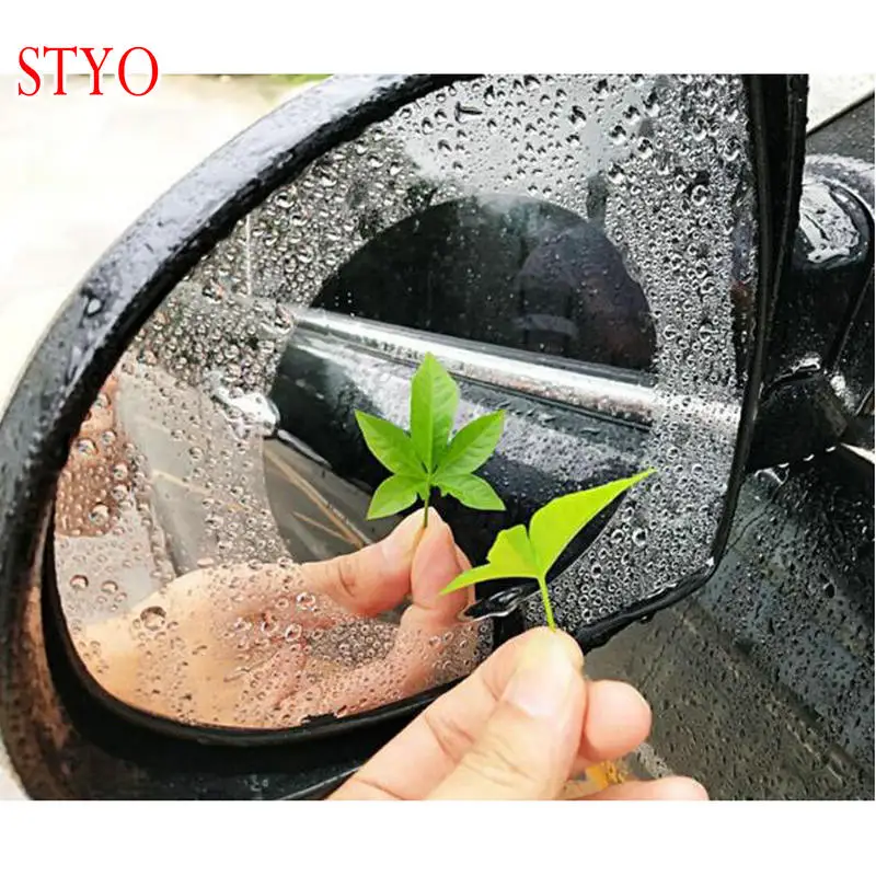 STYO 2PCS/Set Car Rearview Mirror Protective Film Motorcycle Window Rainproof Auto Clear Sticker Anti Fog Membrane Waterproof
STYO 2PCS/Set Car Rearview Mirror Protective Film Motorcycle Window Rainproof Auto Clear Sticker Anti Fog Membrane Waterproof