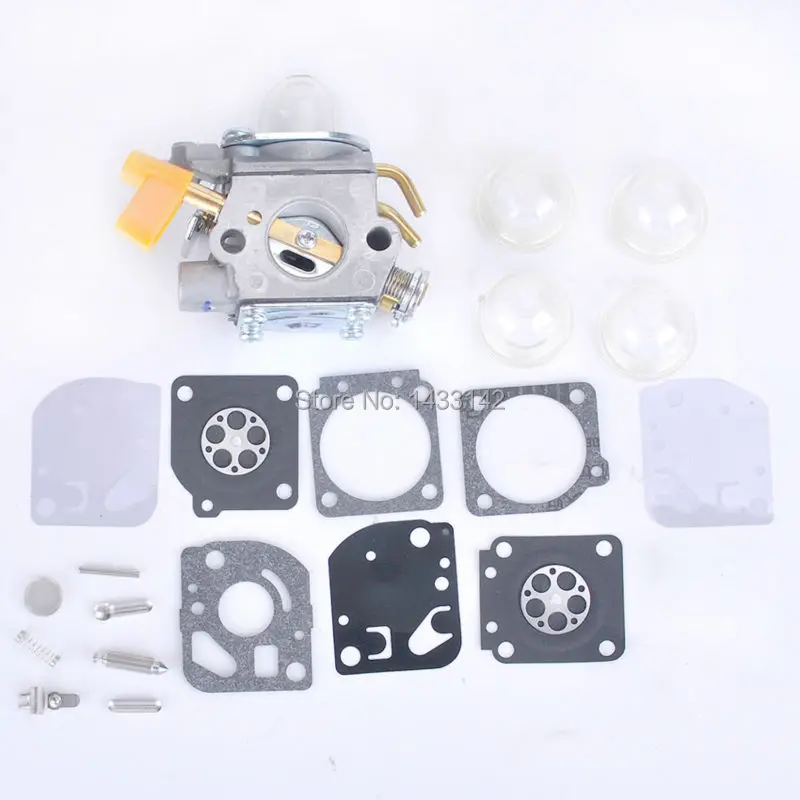 Для ZAMA C1U-H60 Ryobi Homelite триммер карбюраторы для мотоциклов Carb Ремонтный комплект