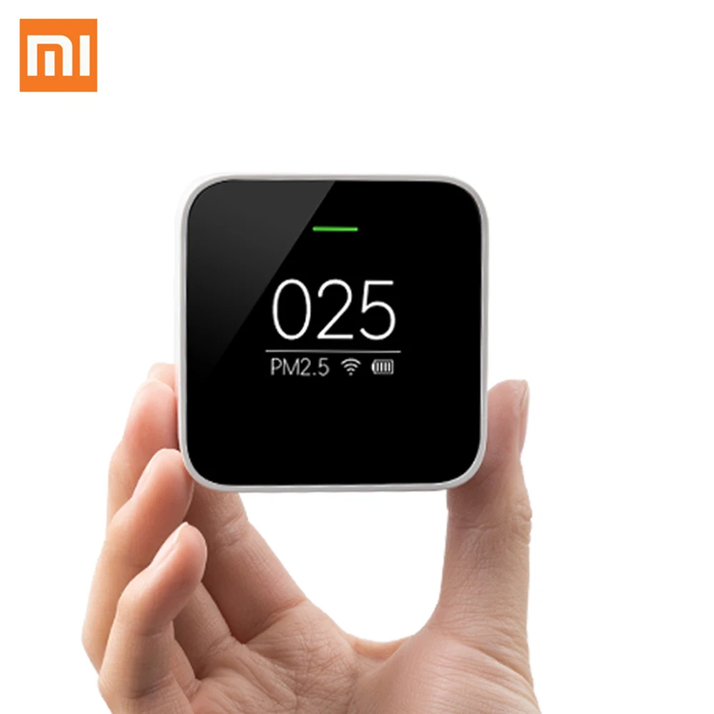 Original Xiaomi Smart Air Quality PM2.5 Monitor Detector OLED Display Accurate Laser Sensor White Health Care APP Control
Original Xiaomi Smart Air Quality PM2.5 Monitor Detector OLED Display Accurate Laser Sensor White Health Care APP Control
