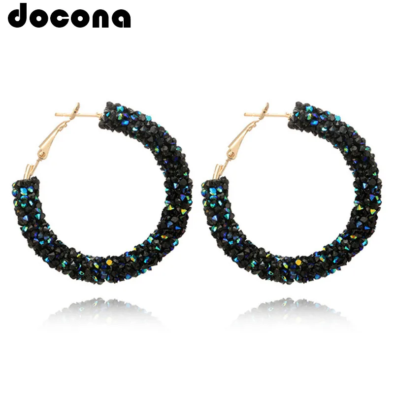 docona Vintage Big Round Crystal Earrings for Women Shining Beads Circle Piercing Dangle Earrings Bohemia Jewelry 5628
docona Vintage Big Round Crystal Earrings for Women Shining Beads Circle Piercing Dangle Earrings Bohemia Jewelry 5628