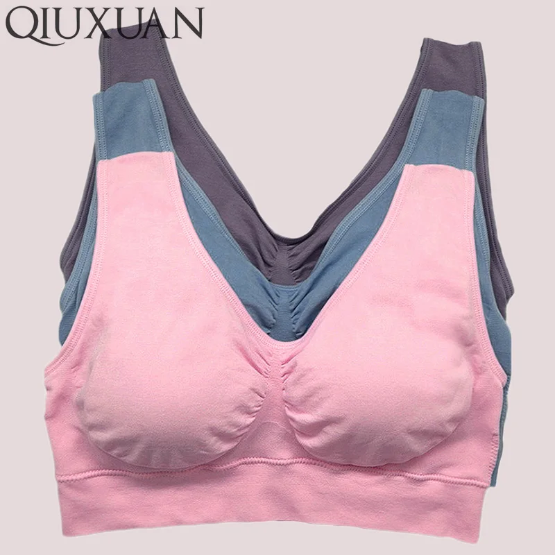 QIUXUAN 3pcs/Set Sexy Women Bra Breathable Bras Seamless Push Up Bra Plus Size Underwear Gym Fitness Running Sport Bras
QIUXUAN 3pcs/Set Sexy Women Bra Breathable Bras Seamless Push Up Bra Plus Size Underwear Gym Fitness Running Sport Bras