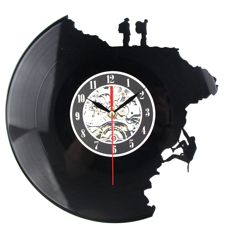 Timelike Large Decorative Wall Clocks Vinyl Record Clock Climbing Shape 3D Acrylic Art Watch Antique Style Quartz Clock Mechan
Timelike Large Decorative Wall Clocks Vinyl Record Clock Climbing Shape 3D Acrylic Art Watch Antique Style Quartz Clock Mechan