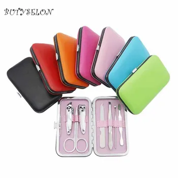 Nail Clipper Set 7 in 1 Manicure and Pedicure Kit for Fingernail and Toenail with Portable Travel Case Makeup Tool A
Nail Clipper Set 7 in 1 Manicure and Pedicure Kit for Fingernail and Toenail with Portable Travel Case Makeup Tool A