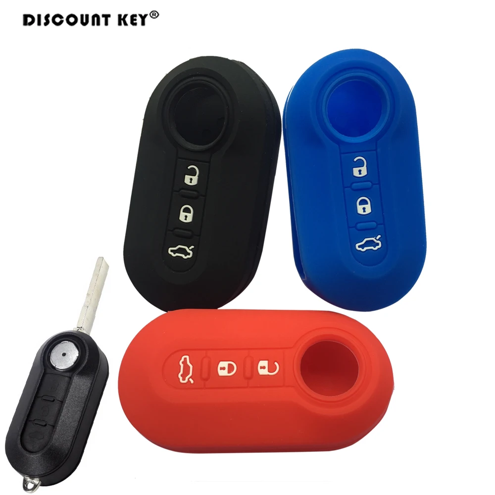 Silicone Car Key Cover Case Fit for FIAT 500 Panda Punto Key Cover Flip Folding Remote Key Case Shell 3 Buttons New Styling
Silicone Car Key Cover Case Fit for FIAT 500 Panda Punto Key Cover Flip Folding Remote Key Case Shell 3 Buttons New Styling
