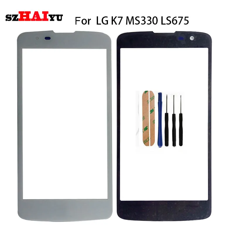 SZHAIYU A++ Top Outer Lens Glass Front Screen (No Touch Digitizer) Panel For LG K7 MS330 LS675 (No X210 X210DS) + Kits
SZHAIYU A++ Top Outer Lens Glass Front Screen (No Touch Digitizer) Panel For LG K7 MS330 LS675 (No X210 X210DS) + Kits