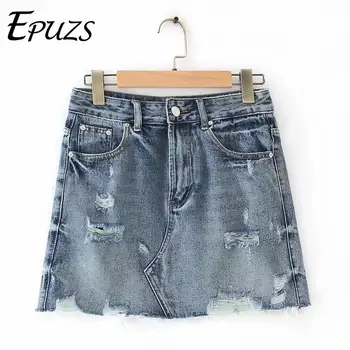 Sexy Ripped Denim Skirts womens Summer Blue Bodycon Mini Skirt Streetwear summer Basic Pocket high waist Skirt
Sexy Ripped Denim Skirts womens Summer Blue Bodycon Mini Skirt Streetwear summer Basic Pocket high waist Skirt