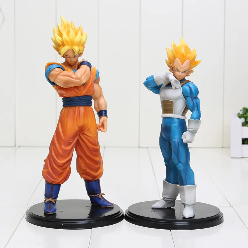 2pcs/lot 18-20cm Dragon Ball Z Son Goku Super Saiyan Vegeta Dragonball Z Pvc Toys
2pcs/lot 18-20cm Dragon Ball Z Son Goku Super Saiyan Vegeta Dragonball Z Pvc Toys