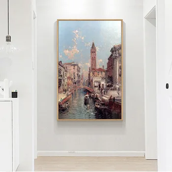 Italy Scenery Oil Painting Hand Painted Venice's Grand Canal Canvas Painting For Home Wedding Wall Decor Art Picture
Italy Scenery Oil Painting Hand Painted Venice's Grand Canal Canvas Painting For Home Wedding Wall Decor Art Picture