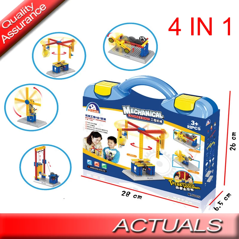 92Pcs 4IN1 Collection KJ005 Wange Mechanical Engineering Building Blocks Funny Figure Toys Construction
92Pcs 4IN1 Collection KJ005 Wange Mechanical Engineering Building Blocks Funny Figure Toys Construction