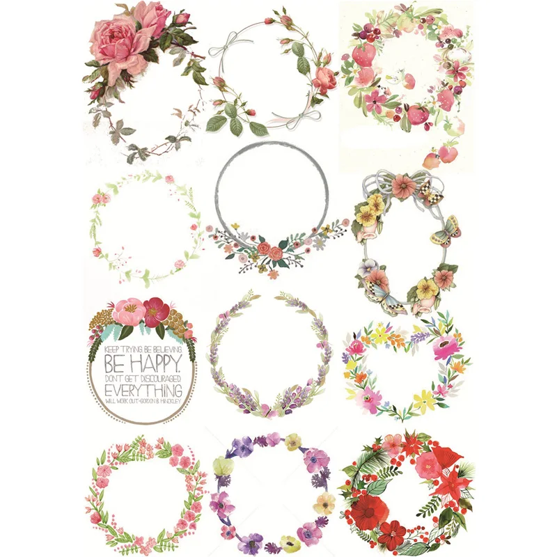 2 pcs/lot Garland Floral Label DIY Decoration Uncut Waterproof Paper Sticker Post It Stationery Scrapbook Diary Planner Stickers
2 pcs/lot Garland Floral Label DIY Decoration Uncut Waterproof Paper Sticker Post It Stationery Scrapbook Diary Planner Stickers