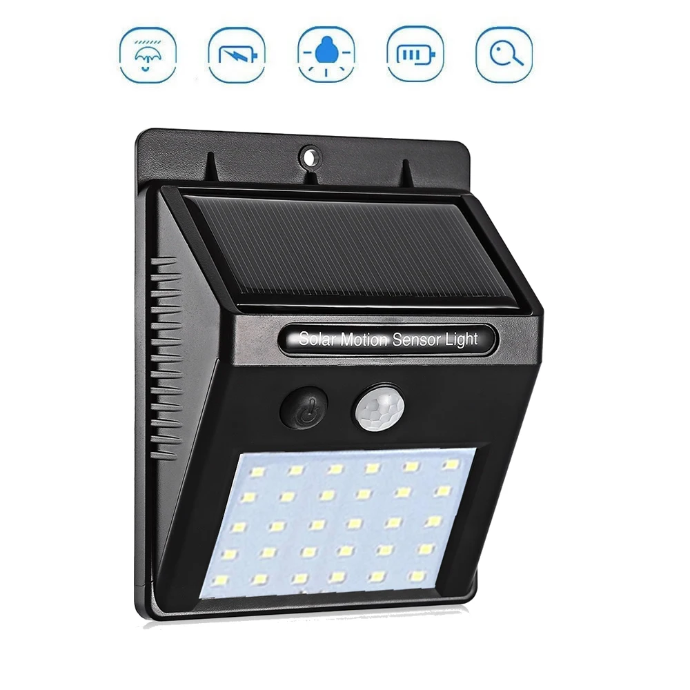 30led LED Solar Light Solar Panel Power PIR Motion Sensor LED Garden Light Outdoor Pathway Sense Solar Lamp Wall Light street wa
30led LED Solar Light Solar Panel Power PIR Motion Sensor LED Garden Light Outdoor Pathway Sense Solar Lamp Wall Light street wa