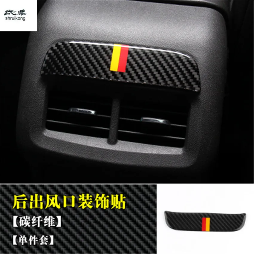 1pc for 2016-2018 Chevrolet Chevy Equinox carbon fiber ABS car stickers Rear air conditioning outlet decoration cover
1pc for 2016-2018 Chevrolet Chevy Equinox carbon fiber ABS car stickers Rear air conditioning outlet decoration cover