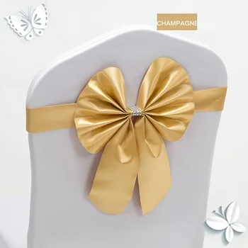 100pcs Spandex Wedding Chair Sashes Bowknot Elastic Satin Chair Sash Back Ribbon Bands Free Shipping wen6696
100pcs Spandex Wedding Chair Sashes Bowknot Elastic Satin Chair Sash Back Ribbon Bands Free Shipping wen6696